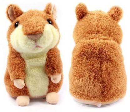 TAKARA TOMY Mimicry Pet Talking Plush Toy Hamstar Caramel Brown 