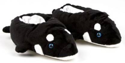 Wishpets Black Orca Killer Whale Animal Slippers W/Sounds - Black Orca  Killer Whale Animal Slippers W/Sounds . Buy Killer Whale toys in India.  shop for Wishpets products in India. 