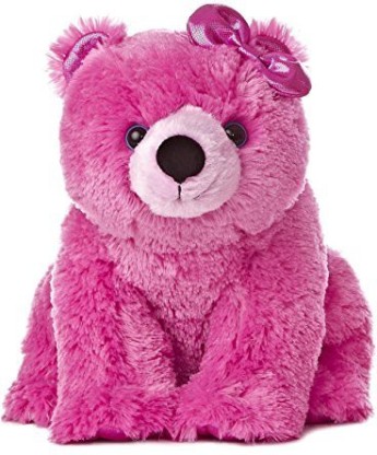 pink polar bear stuffed animal