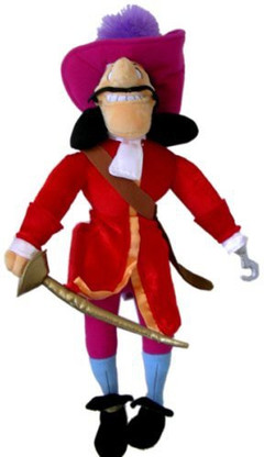 captain hook plush