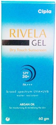 rivela sunscreen gel