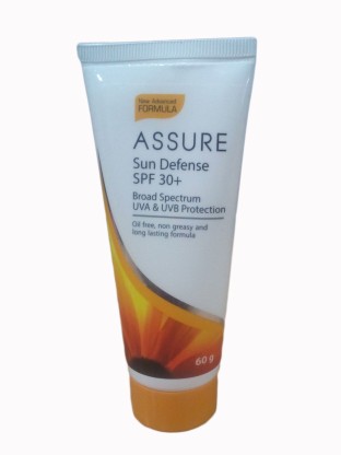 assure sunscreen