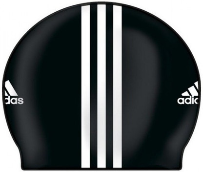 ADIDAS Silicone 3 Star Swimming Cap 