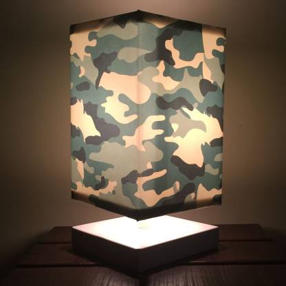 Nutcase Military Army Camo Table Lamp, Camo Table Lamp