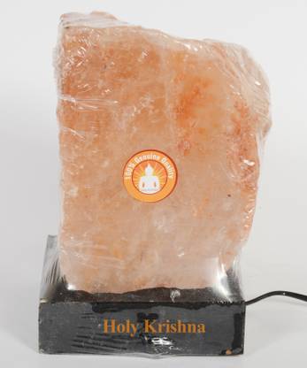 Holy Krishna S Enerzigized Himalayan Pink Salt Lamp For Health Benefits Ambience Table In India Enerzigized Himalayan Pink Salt Lamp, Table Lamp Health Benefits
