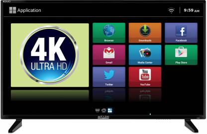 MITASHI 101.6 cm (40 inch) Ultra HD (4K) LED Smart Android Based TV