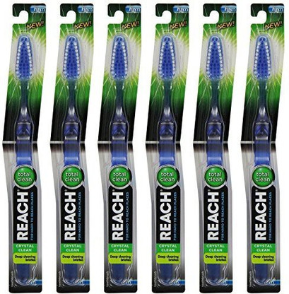 reach fresh and clean toothbrush