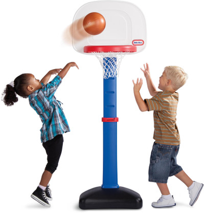 Kids Easy Score Basketball Game with Adjustable Height COLOR TREE Toddler Basketball Hoop 