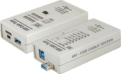Eboxer 3-in-1 Data Wire Testbefestigung Präzise Typ-C/Mini USB/Micro-USB USB Kabel Triad Tester Karte 