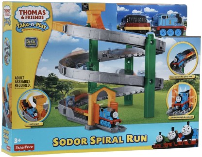 Mini Spiral Track Fisher-Price Thomas & Friends Take-n-Play 