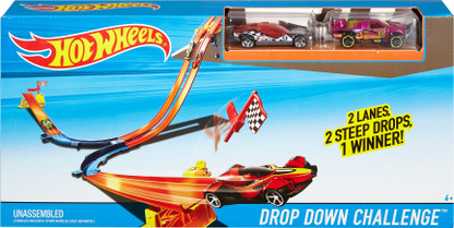 drop down challenge hot wheels