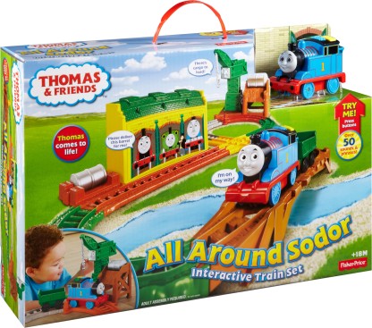 all around sodor interactive train set