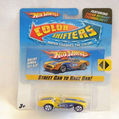 Hot Wheels Shelby Cobra 427 S/C Color Shifters 