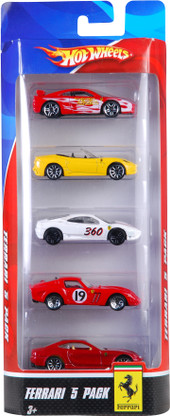 hot wheels ferrari set