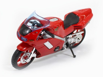 Welly 1:18 Honda NR Blue MOTORCYCLE BIKE DIECAST MODEL TOY NEW IN BOX 