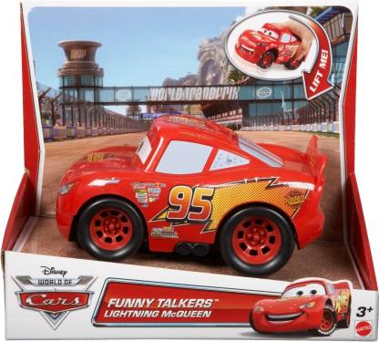 Pixar Cars Funny Talkers - Lightning McQueen - Funny Talkers - Lightning  McQueen . Buy Lightning McQueen toys in India. shop for Pixar Cars products  in India. Toys for 3 - 11 Years Kids. 