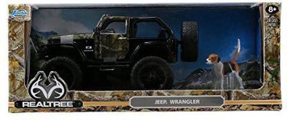 Jada Toys Real Tree 1 24 Diecast Jeep Wrangler With 3