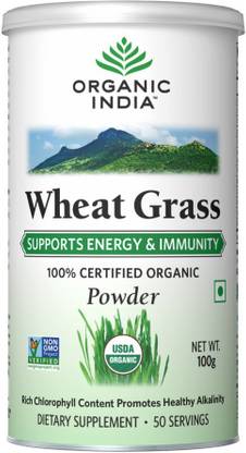 Organic India Wheat Grass Powder Price In India Buy Organic India Wheat Grass Powder Online At Flipkart Com It mixes up easily just with water, but also goes well in smoothies and. organic india wheat grass powder