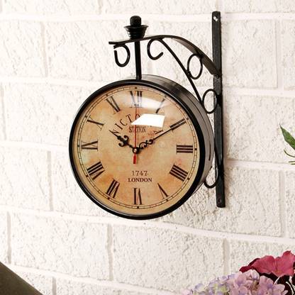 Double Sided Wall Clock Unravel India Og Flipkart Com - Wall Clocks London On Double Sided Wall Clock Unravel India Og Flipkart Com - Wall Clocks London On