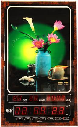 Ajanta Digital 6 Cm X 35 Cm Wall Clock Price In India Buy Ajanta Digital 6 Cm X 35 Cm Wall Clock Online At Flipkart Com
