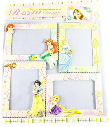 Download The Souq Princess 3d Photo Frame Wall Sticker Set Of 4 Price In India Buy The Souq Princess 3d Photo Frame Wall Sticker Set Of 4 Online At Flipkart Com