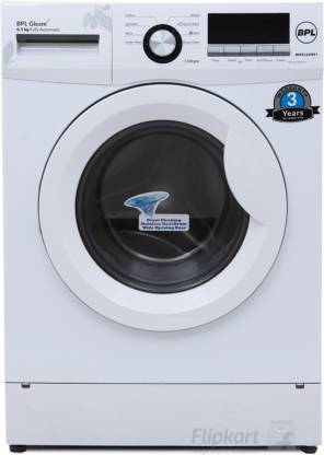 BPL 6.5 kg Fully Automatic Front Load with In-built Heater White