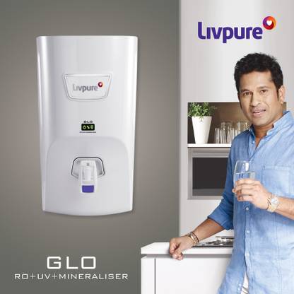 Livpure Glo RO+UV+Mineraliser+6 Stage Purification, 