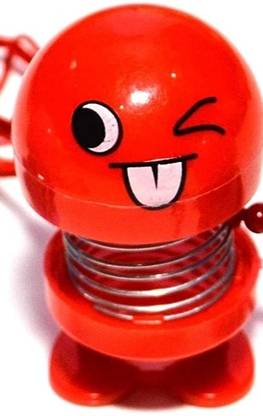 SANNO WORLD Smiley Spring Doll, Cute Emoji Bobble Head Dolls. Emoticon ...