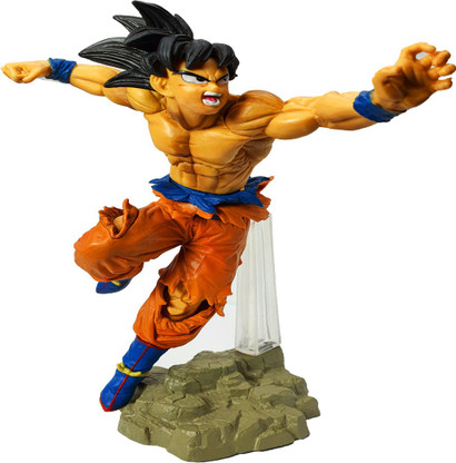 Dragon Ball Z Anime Punching Angry Goku 