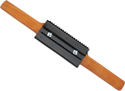 Luxuro Buff Rake Wooden Handle with Blunt Teeth - Buff Rake Wooden ...