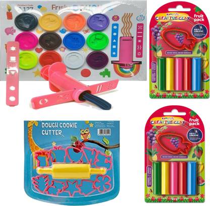 Flipkart.com | YAKONDA Art Set/Art&Craft Kit/Clay Kit/Play Dough/Clay ...
