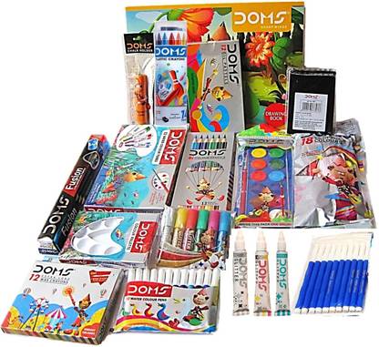 Flipkart.com | DOMS Water Colour & Utility Complete Painting Kit ...