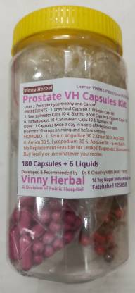 Vinny Herbal Prostate VH Capsules Kit