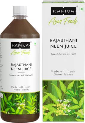 Kapiva Rajasthani Neem Juice | Natural Juice made from Fresh Neem Leaves |  Healthy Hair & Skin | No Added Sugar Price in India - Buy Kapiva Rajasthani  Neem Juice | Natural