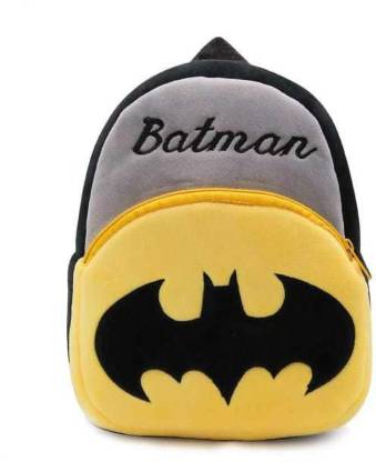  | Bling Baby Cute Batman Kid's Soft Cartoon School Backpack  Plush Bag Waterproof School Bag - School Bag