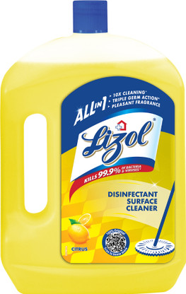 Lizol Disinfectant Surface and Floor Cleaner Citrus