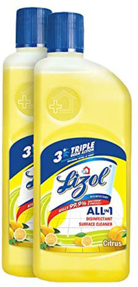 Lizol Disinfectant Surface and Floor Cleaner Citrus