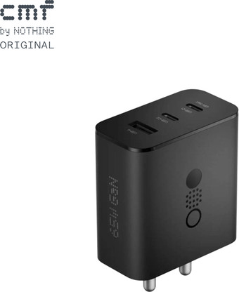CMF by Nothing 65 W GaN 3 A 3 Port Mobile Charger