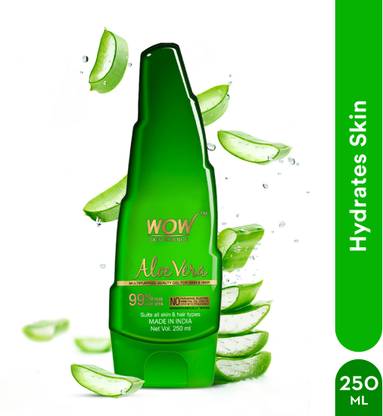 WOW SKIN SCIENCE Aloe Vera Multipurpose Beauty Gel For Skin And Hair (Pack of 2)  (500 ml)