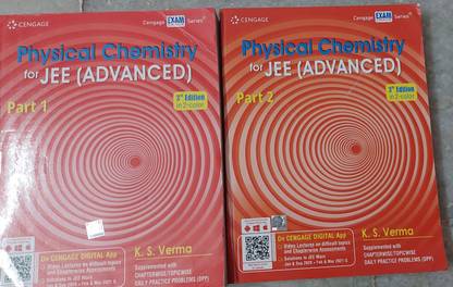 Physical chemistry for JEE (ADVANCED) SET OF 2 BOOKS: Buy Physical ...