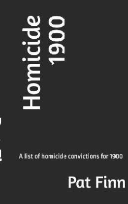 Homicide 1900