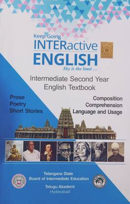 INTER SECOND-YEAR ENGLISH TELUGU AKADEMI: Buy INTER SECOND-YEAR ENGLISH