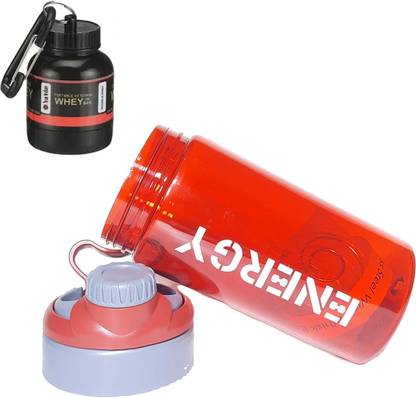 Shop Ninja Plastic Protein Shake Bottle, Gym Sipper Bottle ...