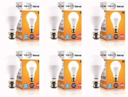 Wipro 15 W Standard B22 LED Bulb