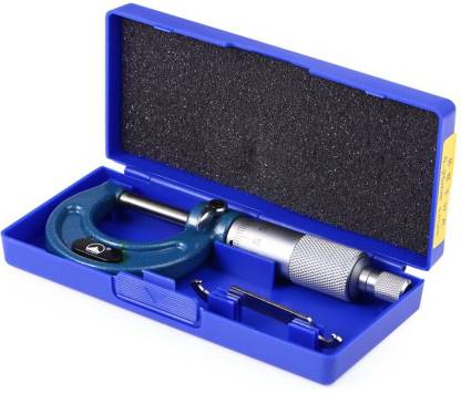 OKASTA High Quality 0-25mm/0.01mm Outside Micrometer Caliper Precision Gauge Vernier Caliper Measuring Tools Outside Micrometer Micrometer Caliper