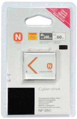 Efoxi NP-BN1 Battery for CyberShot DSC-W310, DSC-W320, DSC-W330, DSC-W350,  DSC-W380 Camera Battery Charger - Efoxi : 