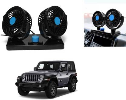 Atoray Car Fan Dual Head 2 Speed Dashboard Cooling Fan for Jeep Wrangler  Car Interior Fan Price in India - Buy Atoray Car Fan Dual Head 2 Speed  Dashboard Cooling Fan for