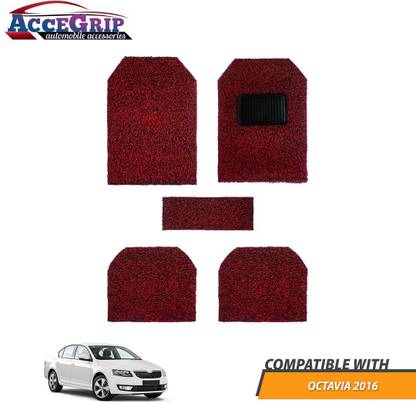 For Skoda Octavia MK2 2008-2013 Fully Tailored 4 Piece Rubber Car Mat Set 4 Clip
