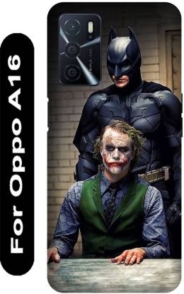 SSMORYA Back Cover for OPPO A16, Batman, Joker Printed - SSMORYA :  