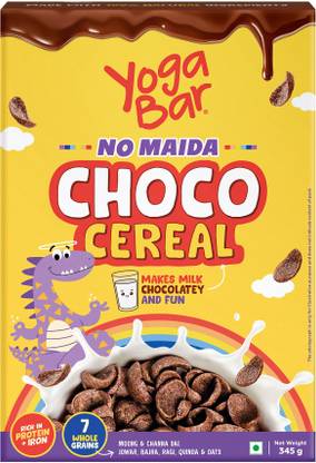 Yogabar No Maida Choco Cereal For Kids 345g